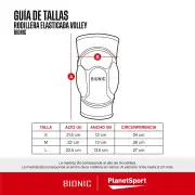 RODILLERA PROTECTORA VOLEY BIONIC (PAR)